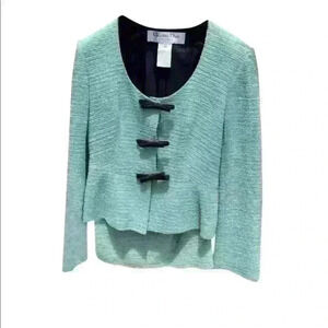 Christian Dior Boucle Jacket and Skirt